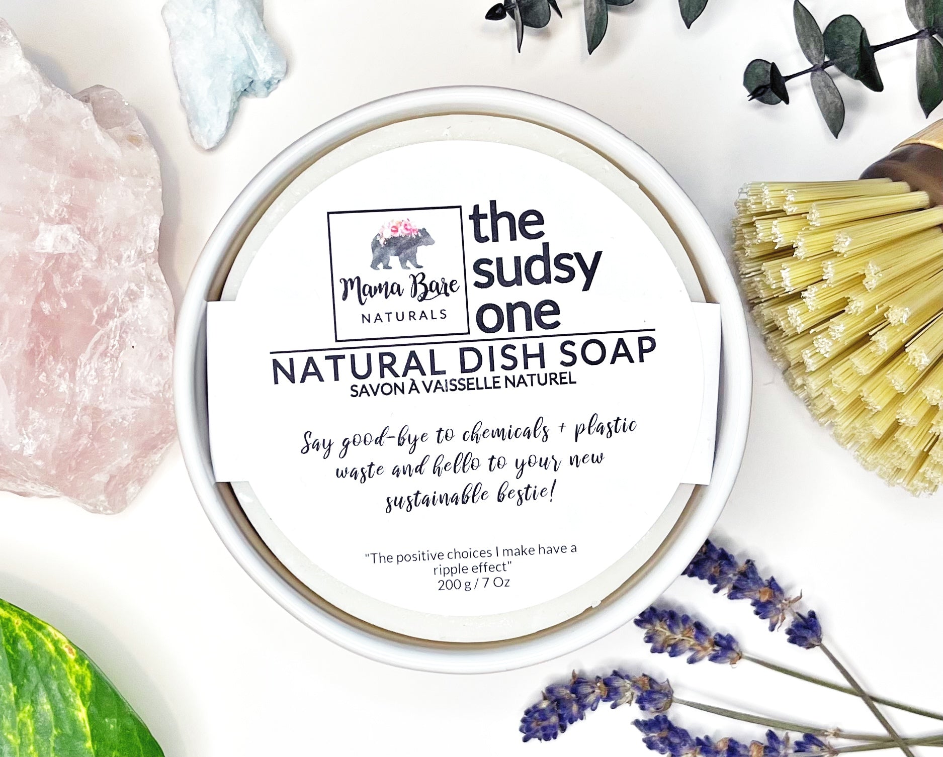 Natural dish soap, toxin free dish soap. Foaming and sudsy. Sustainable. Free from chemicals. Locally sourced ingredients from Canada. 