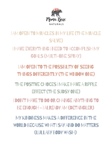 Free Affirmation Printable