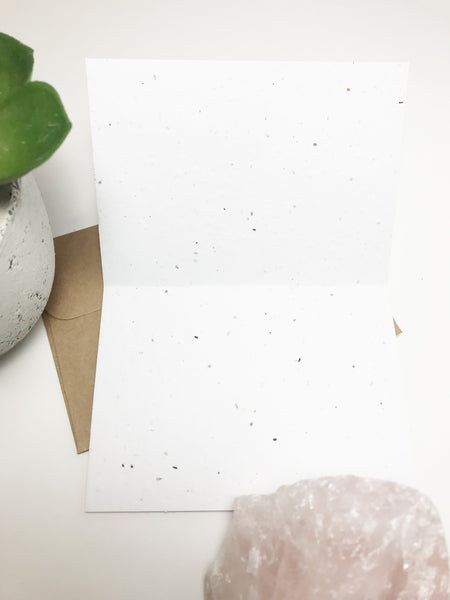 Plantable Seed Card